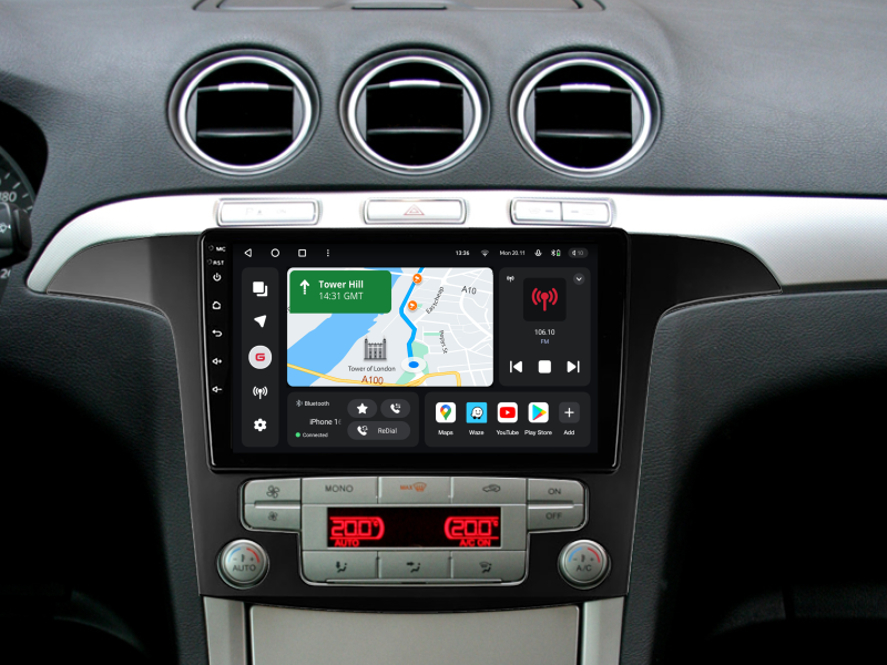 Купить Мультимедійна система Gazer T6009-CD340 PRO до Ford S-MAX 1 2006-2015