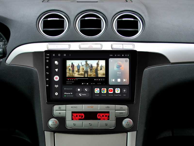 Купить Мультимедійна система Gazer T6009-CD340 PRO до Ford S-MAX 1 2006-2015