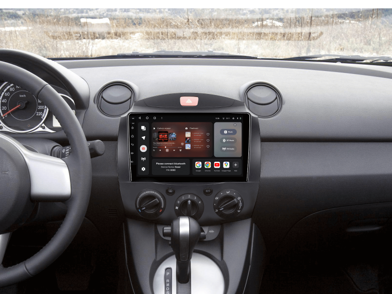 Купити Мультимедійна система Gazer T6009-DE PRO до Mazda 2 (DE) 2007-2014