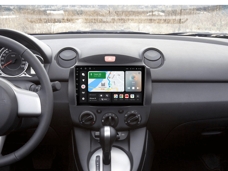 Купити Мультимедійна система Gazer T6009-DE PRO до Mazda 2 (DE) 2007-2014