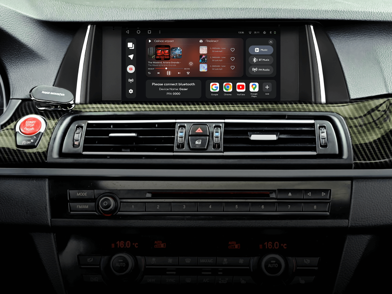 Купить Мультимедійна система Gazer T6009-F10/CIC PRO до BMW 5 Series CIC (F10) 2009-2013