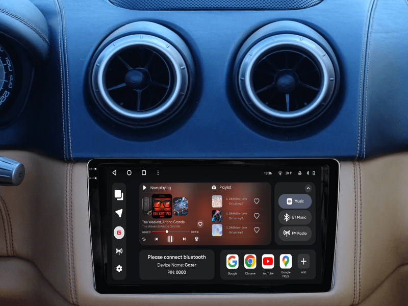 Buy Gazer T6009-F149 PRO Multimedia System to Ferrari California 2008-2017