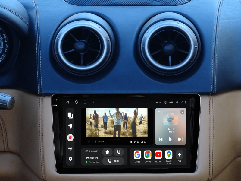 Buy Gazer T6009-F149 PRO Multimedia System to Ferrari California 2008-2017