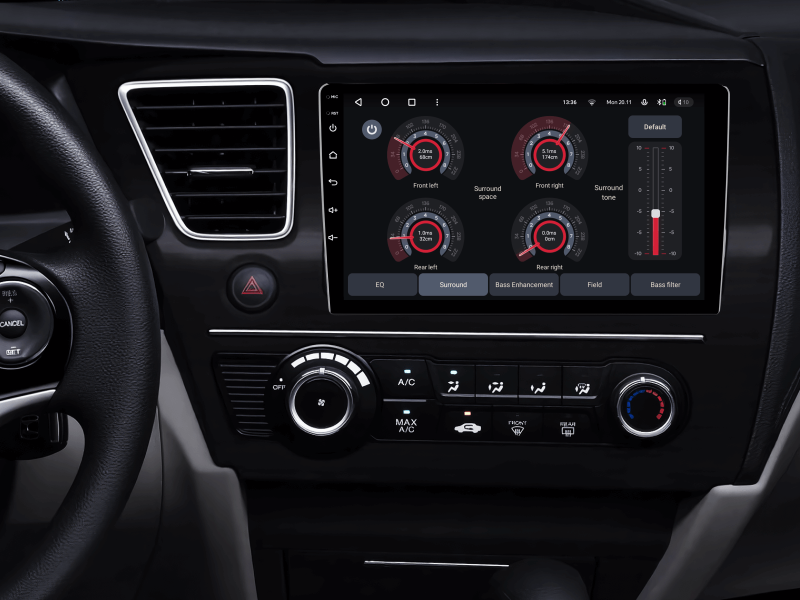 Buy Gazer T6009-FG PRO Multimedia System to Honda Civic 9 （Middle East） 2013-2016