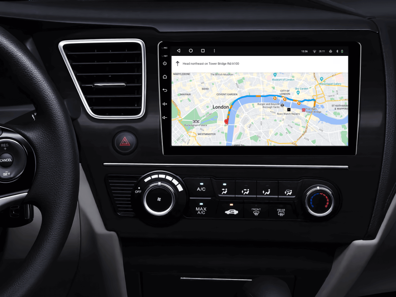 Buy Gazer T6009-FG PRO Multimedia System to Honda Civic 9 （Middle East） 2013-2016