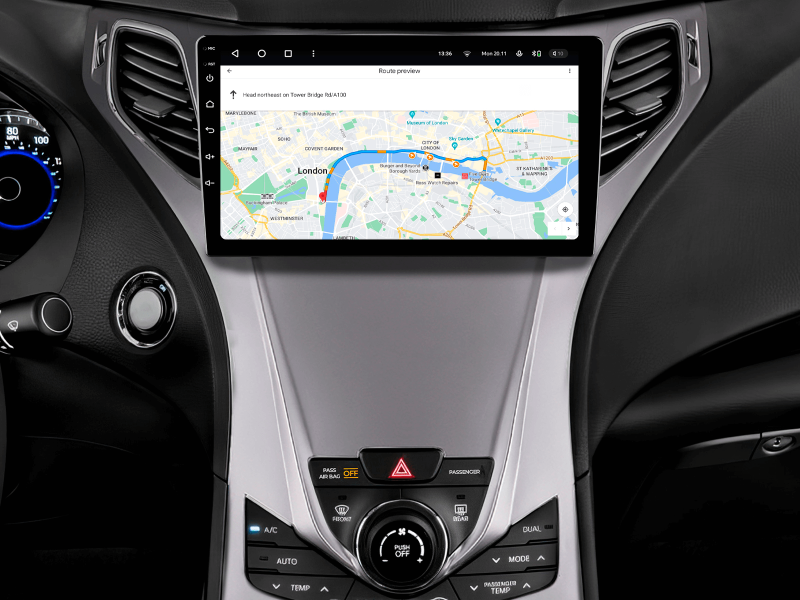 Купити Мультимедійна система Gazer T6009-HG PRO до Hyundai Azera (HG) 2011-2014