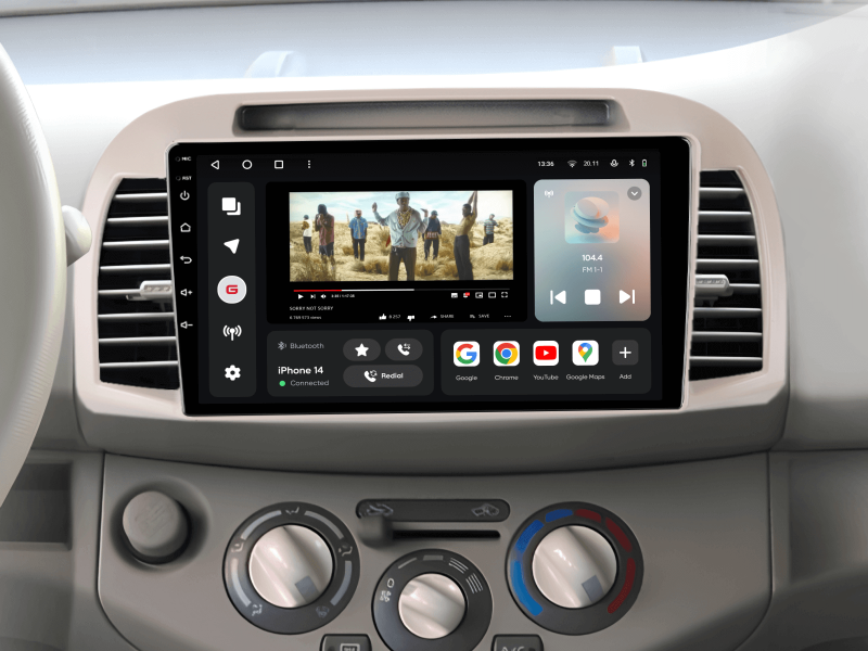 Купить Мультимедійна система Gazer T6009-K12 PRO до Nissan March (K12) 2002-2010