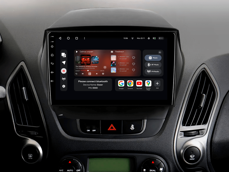 Купити Мультимедійна система Gazer T6009-LM/H PRO до Hyundai Tucson 2, IX35 (LM) 2009-2015