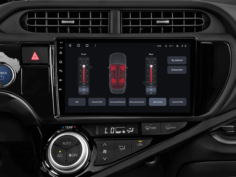 Купити Мультимедійна система Gazer T6009-NHP10 PRO до Toyota Aqua (NHP10) 2011-2017