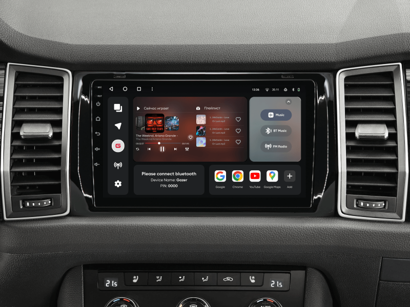 Купити Мультимедійна система Gazer T6009-NS7/L PRO до Skoda Kodiaq (NS7) 2016-2021, Karoq (NU7) 2017-2021