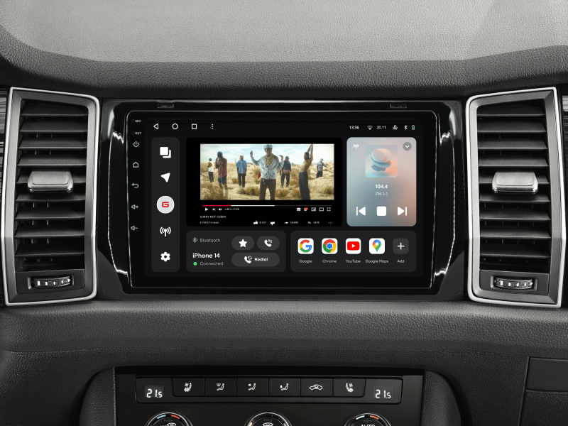 Купити Мультимедійна система Gazer T6009-NS7/L PRO до Skoda Kodiaq (NS7) 2016-2021, Karoq (NU7) 2017-2021