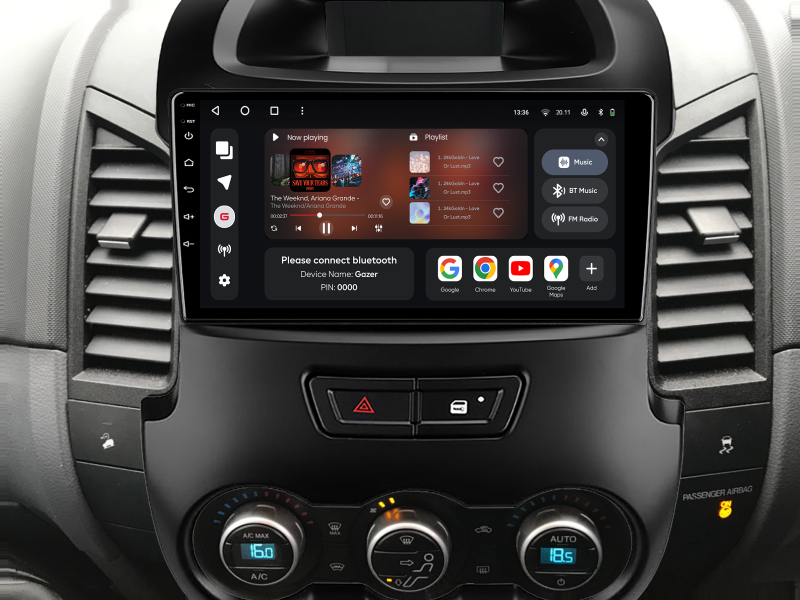 Купити Мультимедійна система Gazer T6009-P375 PRO до Ford Ranger 3 2011-2015