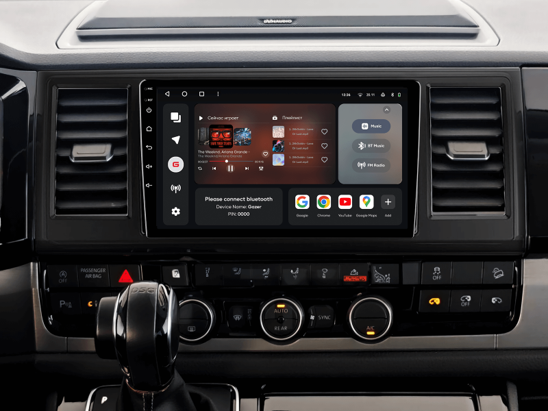 Купити Мультимедійна система Gazer T6009-PRO до Volkswagen Caravelle 2015-2020