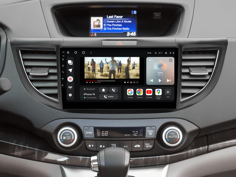 Купить Мультимедійна система Gazer T6009-RD4 PRO до Honda CR-V 2 2001-2006