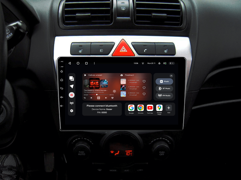 Купить Мультимедійна система Gazer T6009-SAF PRO до Kia Picanto (SA), Morning 2007-2011