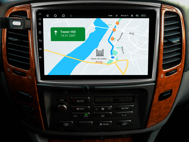 Купить Мультимедійна система Gazer T6509-J100 PRO до Toyota Land Cruiser 100 (J100) 1998-2003