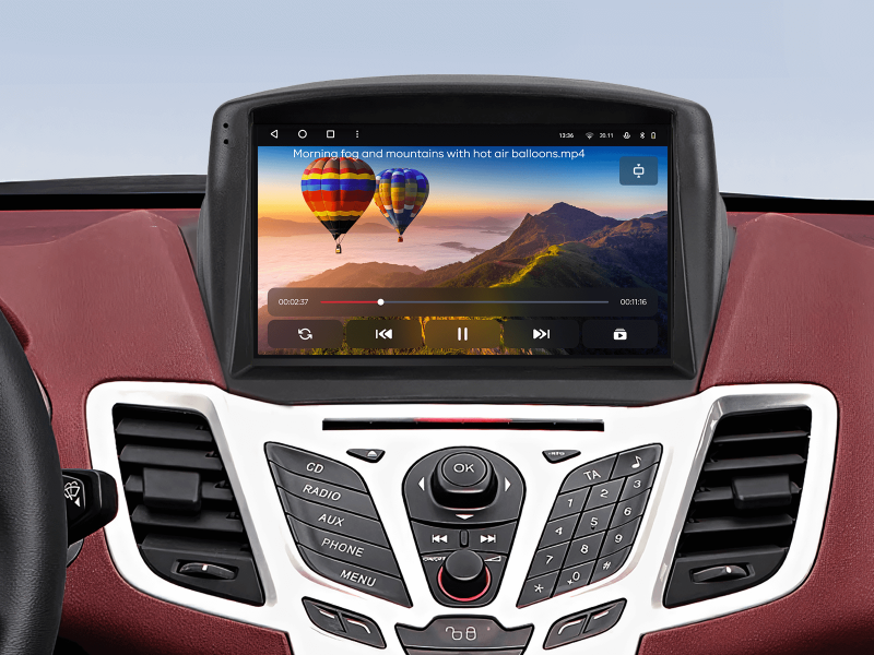 Купить Мультимедійна система Gazer T6509-WT/L PRO до Ford Fiesta Mk 6 2008-2019