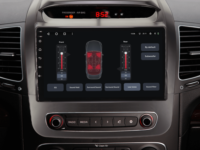 Купити Мультимедійна система Gazer T6809-XMF PRO до Kia Sorento 2 (XM) 2012-2021