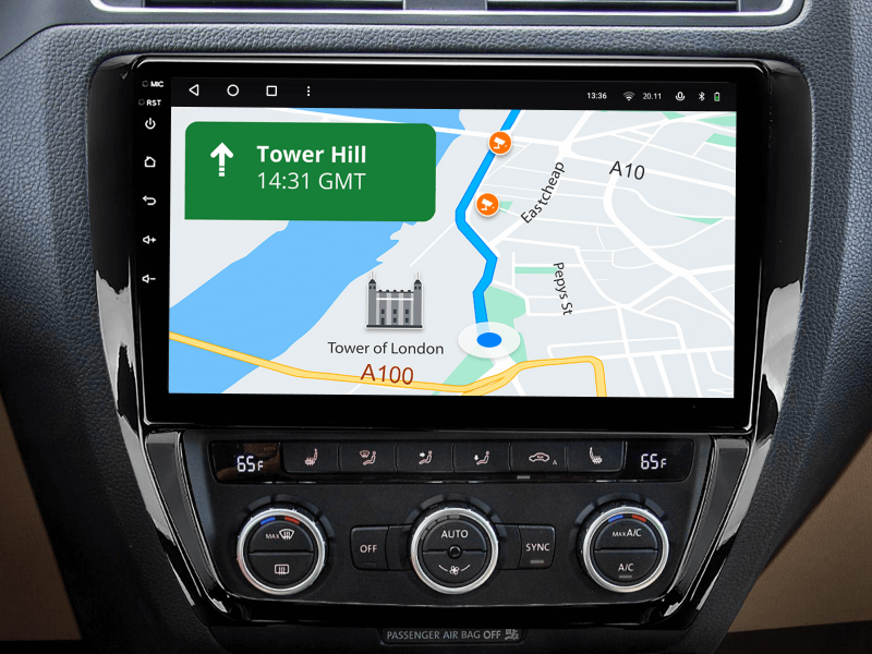 Buy Gazer T6010-1B Pro Max Multimedia System to Volkswagen Jetta 6 (1b) 2011-2018