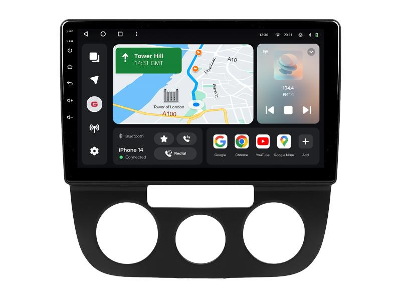 Buy Gazer T6010-1K Pro Max Multimedia System to Volkswagen Jetta 5 (1k) 2005-2010