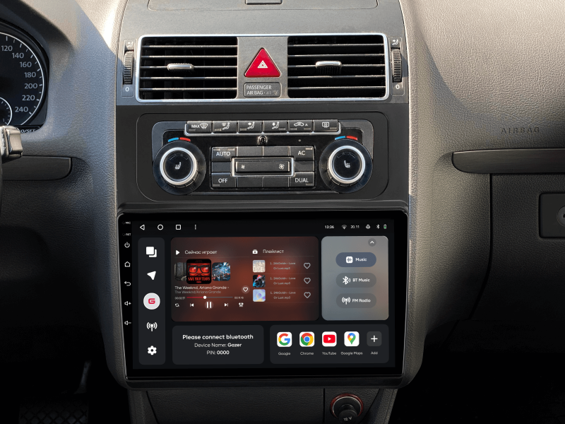 Купить Мультимедійна система Gazer T6010-1TF PRO MAX до Volkswagen Touran 1 (1T) 2010-2015