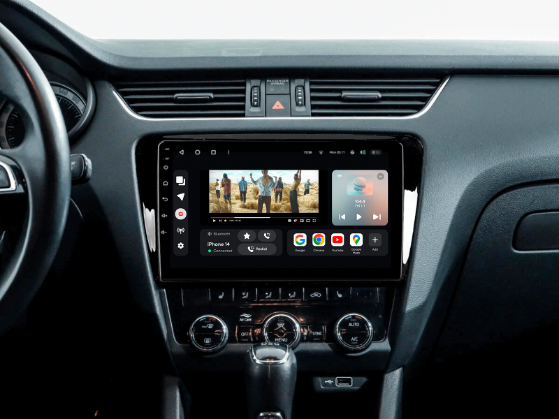 Купити Мультимедійна система Gazer T6010-5E/H PRO MAX до Skoda Octavia 3, A7 (5E) 2013-2018