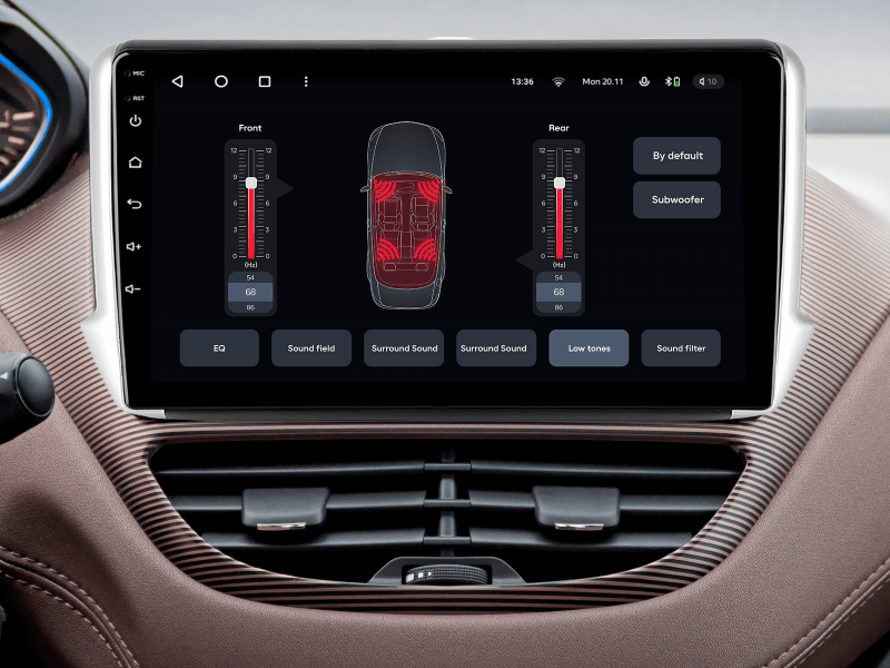 Купить Мультимедійна система Gazer T6010-A94F PRO MAX до Peugeot 2008 1 208 2013-2020