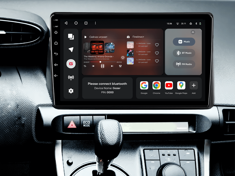 Купить Мультимедійна система Gazer T6010-AE20 PRO MAX до Toyota Wish 2 (AE20) 2009-2017