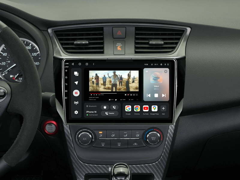 Купить Мультимедійна система Gazer T6010-B17 PRO MAX до Nissan Sentra 2012-2017