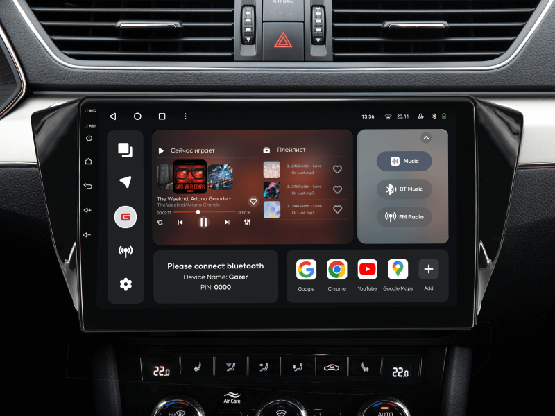 Купить Мультимедійна система Gazer T6010-B8 PRO MAX до Skoda Superb 3 (B8) 2015-2019