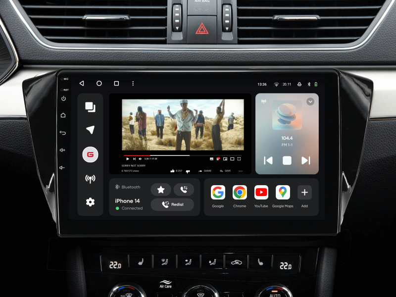 Купить Мультимедійна система Gazer T6010-B8 PRO MAX до Skoda Superb 3 (B8) 2015-2019