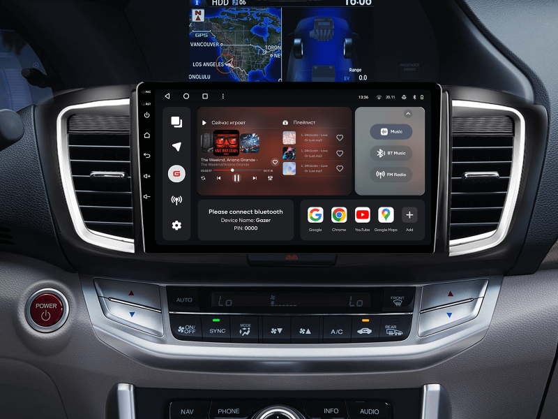 Купити Мультимедійна система Gazer T6010-CR PRO MAX до Honda Accord 9 (CR) 2012-2018