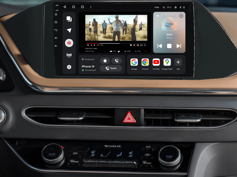 Купити Мультимедійна система Gazer T6010-DN8 PRO MAX до Hyundai Sonata 8 (DN8) 2019-2020