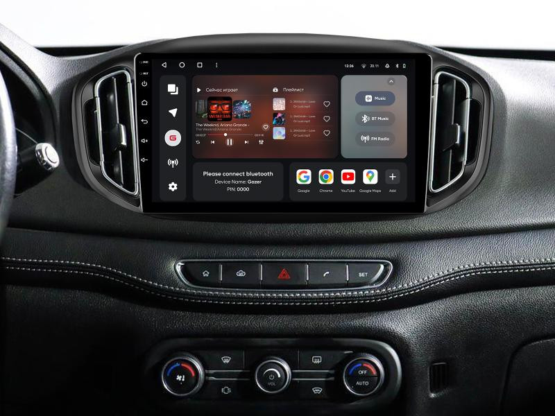 Купити Мультимедійна система Gazer T6010-DRF35 PRO MAX до Chery Tiggo 7 1 2016-2020