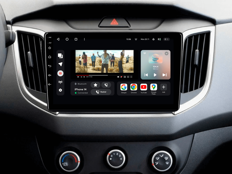 Купити Мультимедійна система Gazer T6010-GS PRO MAX до Hyundai Creta 1, IX25 (GS) 2015-2019