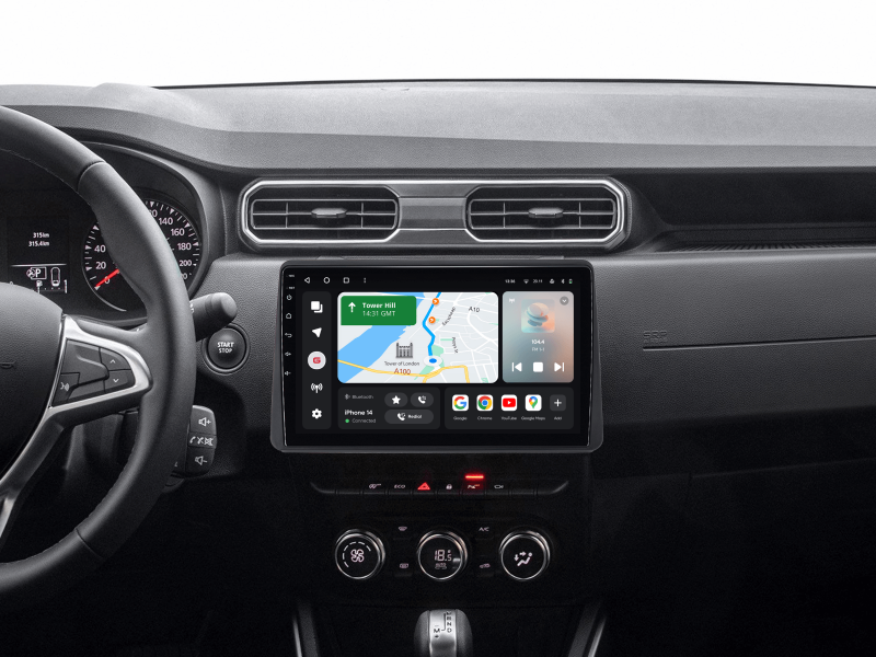 Купити Мультимедійна система Gazer T6010-HM PRO MAX до Renault Duster 2 (HM) 2020-2021, Arkana 1 2019-2021