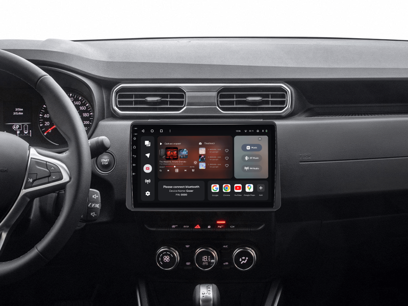 Купити Мультимедійна система Gazer T6010-HM PRO MAX до Renault Duster 2 (HM) 2020-2021, Arkana 1 2019-2021