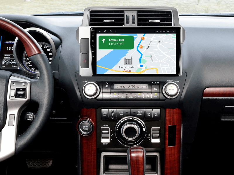 Купити Мультимедійна система Gazer T6010-J150F PRO MAX до Toyota Land Cruiser Prado 4 (J150) 2013-2017