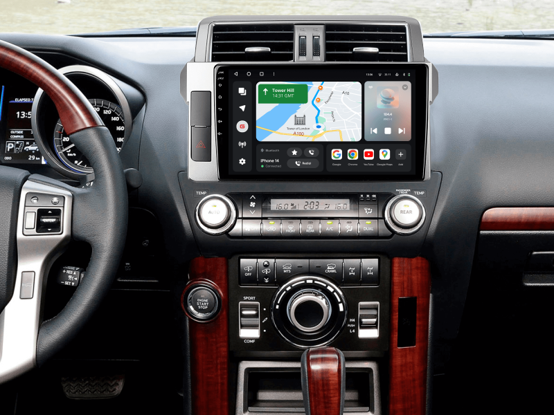 Купити Мультимедійна система Gazer T6010-J150F PRO MAX до Toyota Land Cruiser Prado 4 (J150) 2013-2017