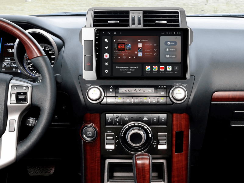 Купити Мультимедійна система Gazer T6010-J150F PRO MAX до Toyota Land Cruiser Prado 4 (J150) 2013-2017