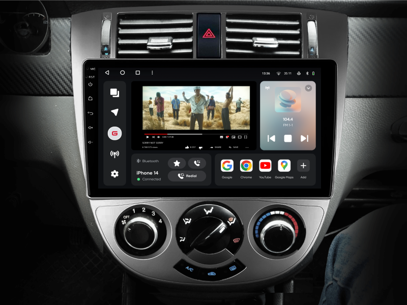 Купити Мультимедійна система Gazer T6010-J200 PRO MAX до Chevrolet Lacetti J200 2004-2013