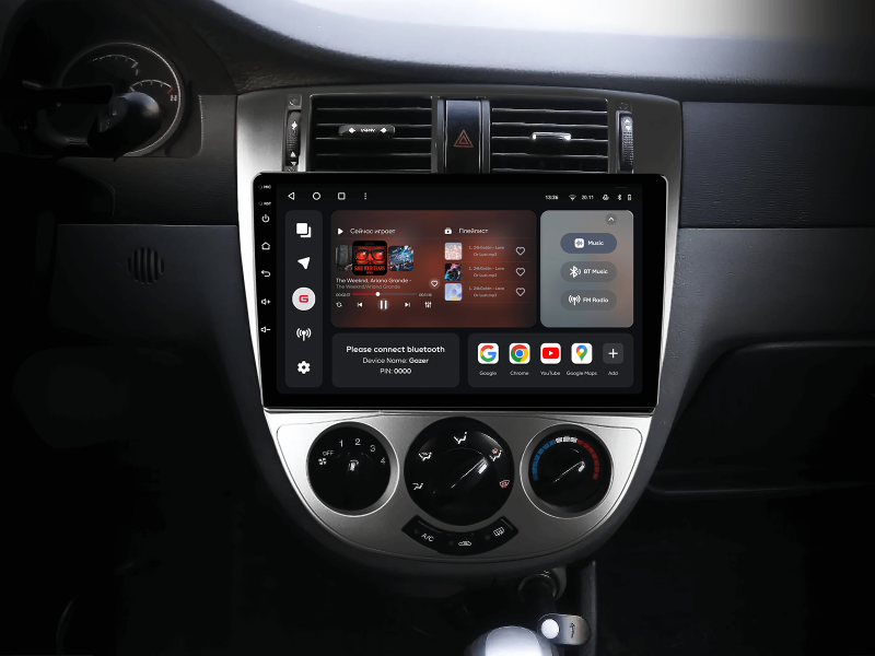 Купити Мультимедійна система Gazer T6010-J200 PRO MAX до Daewoo Gentra 2 2013-2015