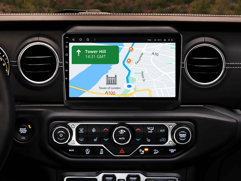 Купити Мультимедійна система Gazer T6010-JL PRO MAX до Jeep Wrangler 4 (JL) 2018-2019