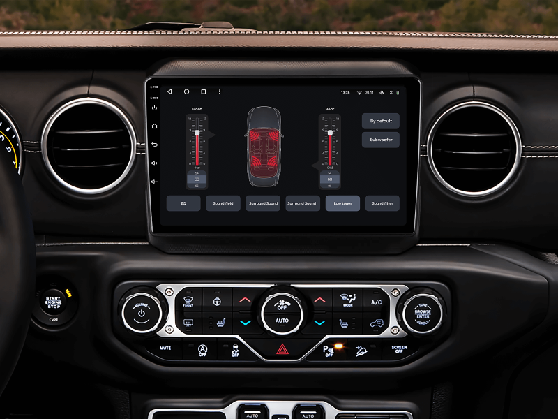 Купити Мультимедійна система Gazer T6010-JL PRO MAX до Jeep Wrangler 4 (JL) 2018-2019