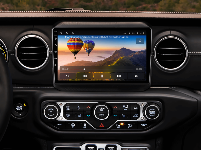 Купити Мультимедійна система Gazer T6010-JL PRO MAX до Jeep Wrangler 4 (JL) 2018-2019