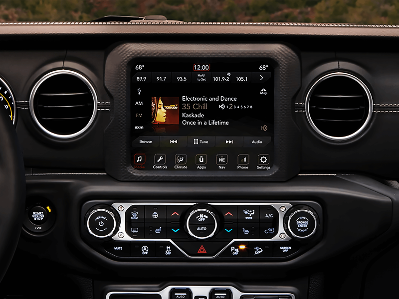 Купити Мультимедійна система Gazer T6010-JL PRO MAX до Jeep Wrangler 4 (JL) 2018-2019