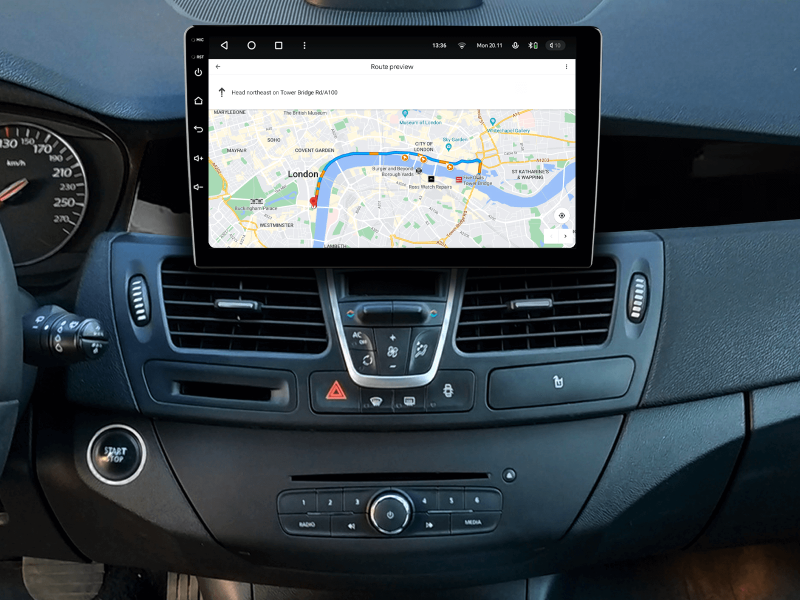 Купити Мультимедійна система Gazer T6010-L70 PRO MAX до Renault Latitude 1 (L70) 2010-2015