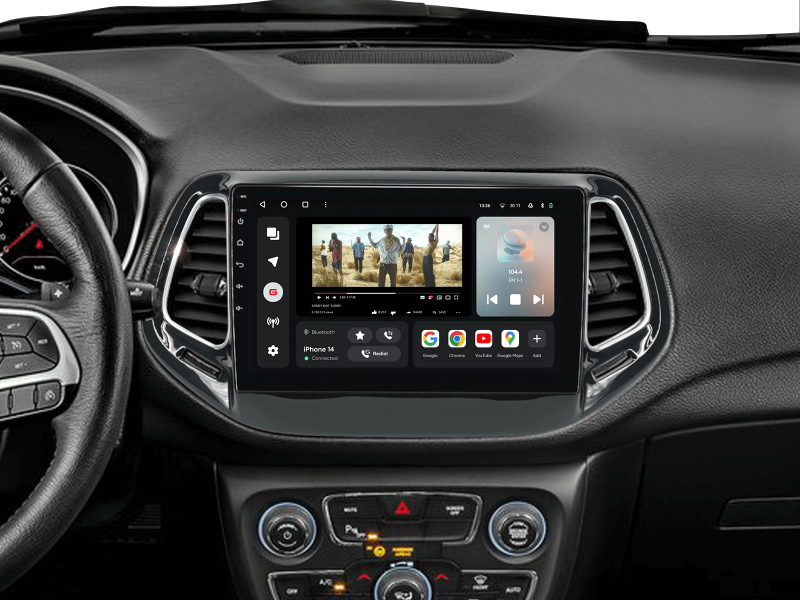 Купити Мультимедійна система Gazer T6010-MP PRO MAX до Jeep Compass 2 (MP) 2016-2018