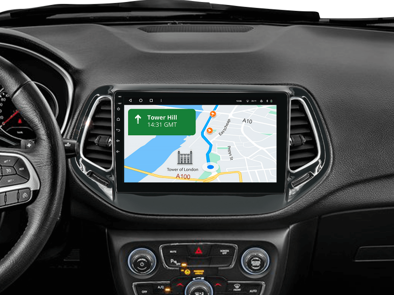 Купити Мультимедійна система Gazer T6010-MP PRO MAX до Jeep Compass 2 (MP) 2016-2018