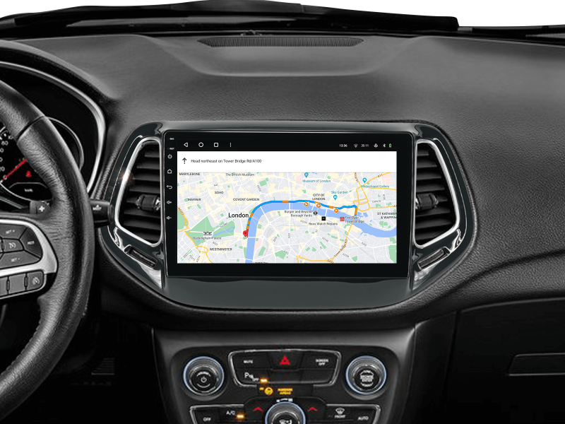 Купити Мультимедійна система Gazer T6010-MP PRO MAX до Jeep Compass 2 (MP) 2016-2018